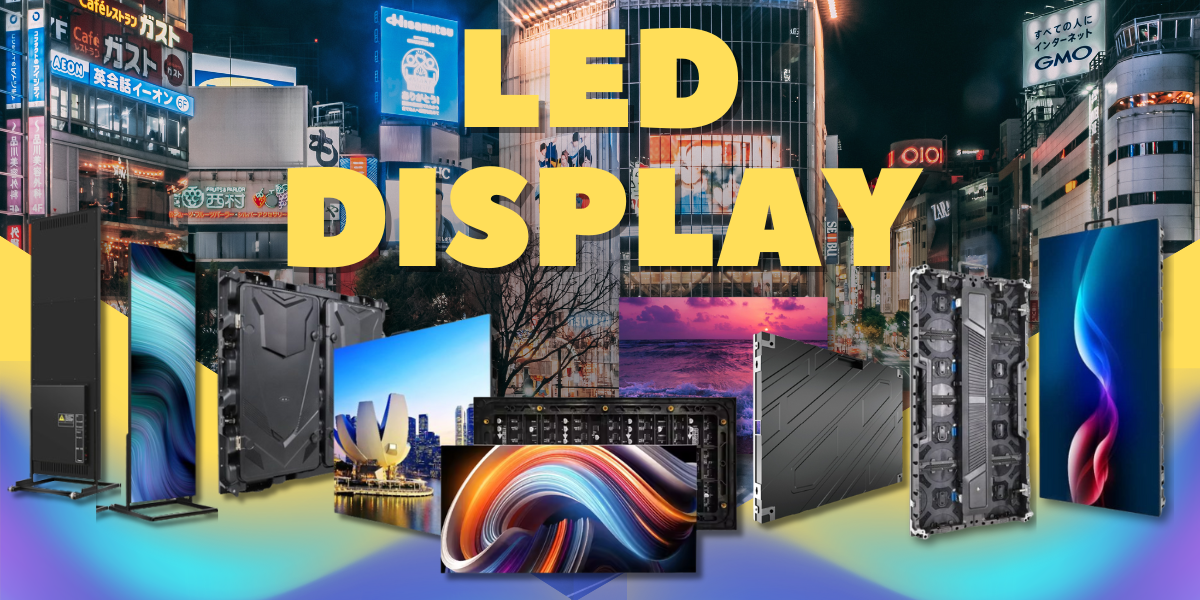 จอแสดงผล LED หลากหลายประเภท