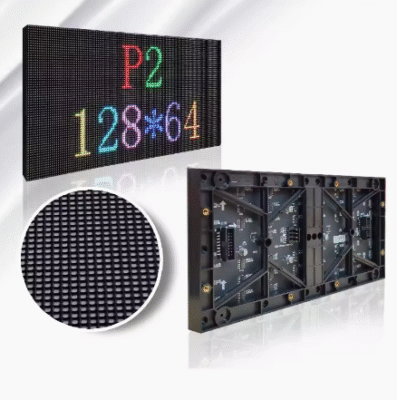 จอ LED ภายใน P2 แบบติดตั้งถาวร โมดูลขนาด 256x128 มม.