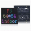 จอ LED ภายใน P3 แบบติดตั้งถาวร โมดูลขนาด 192x192 มม.