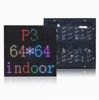 จอ LED ภายใน P3 แบบติดตั้งถาวร โมดูลขนาด 192x192 มม.
