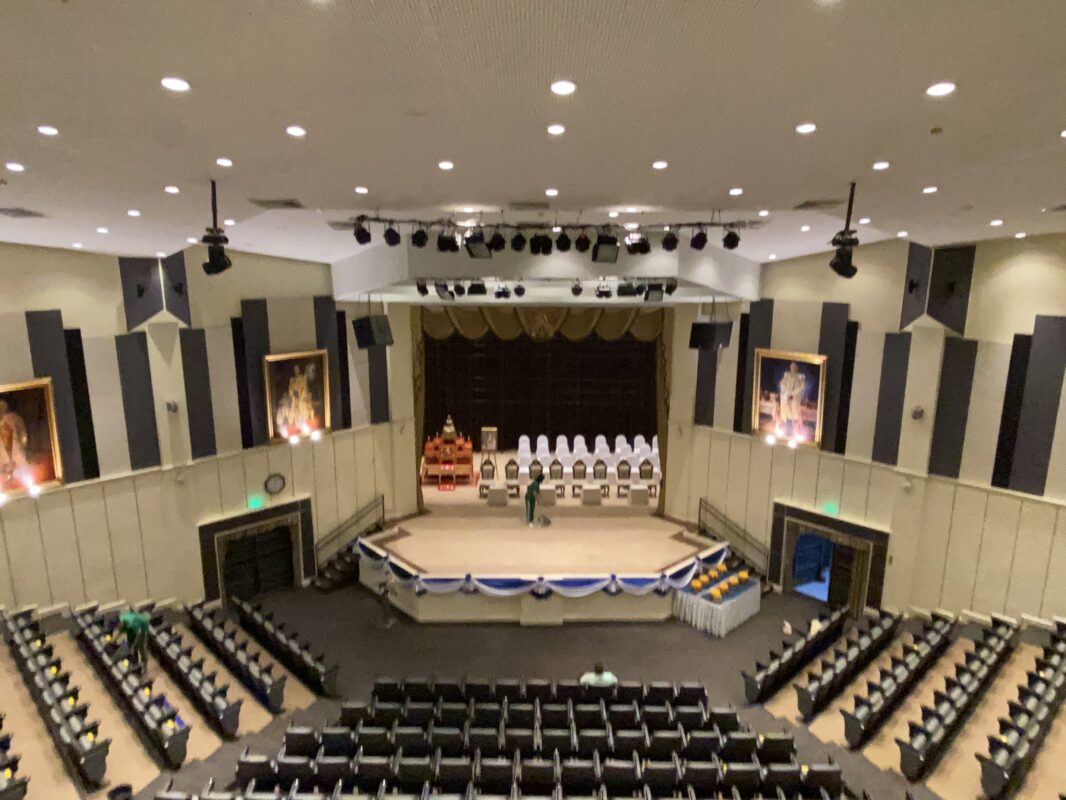 งานติดตั้งไฟโรงพยาบาลพระมงกุฏ