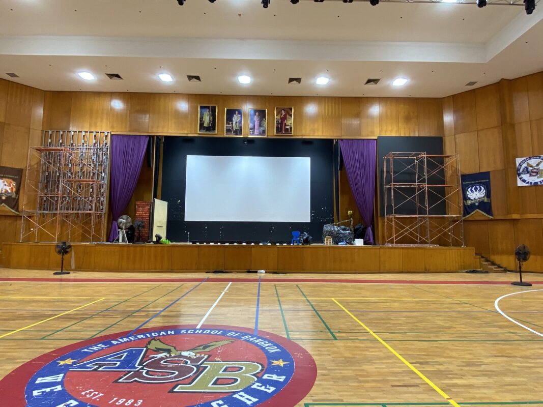งานติดตั้งจอLED โรงเรียน ASB