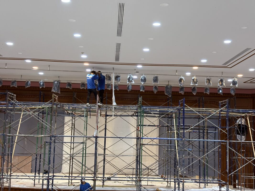 งานติดตั้งไฟโรงเรียนเซนท์ โยเซฟ บางนา
