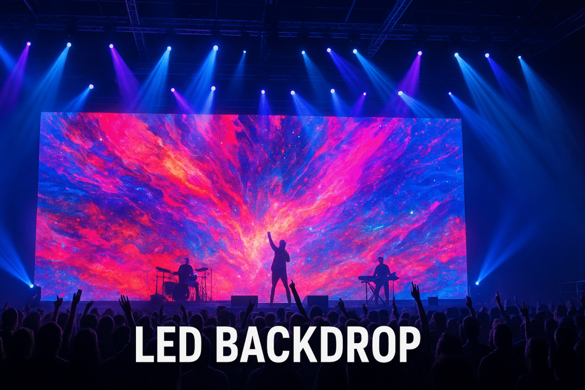 ยกระดับสู่มิติใหม่: พลังของจอ LED Backdrop ในงานคอนเสิร์ตและอีเวนต์