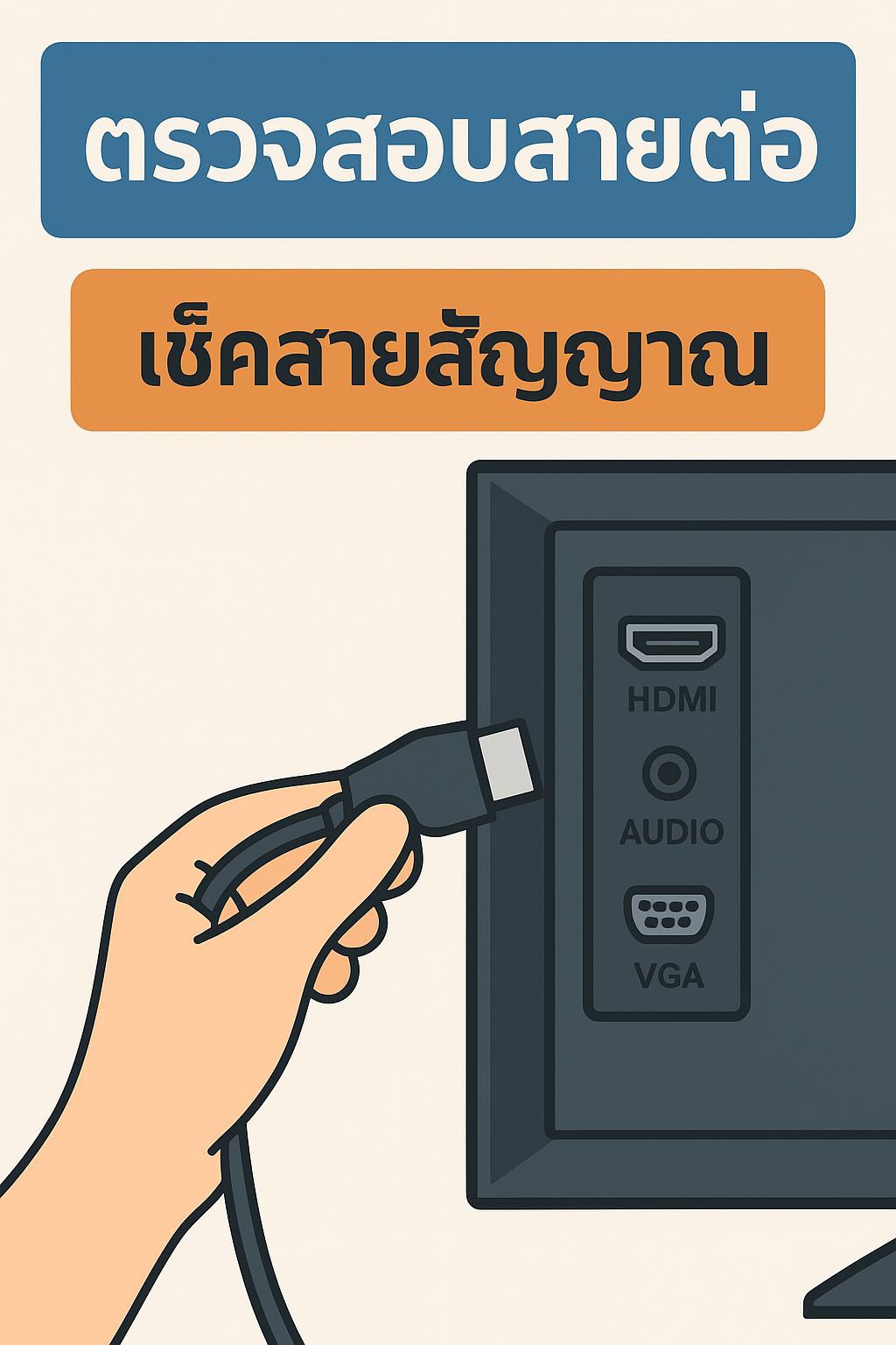 เช็คสายสัญญาณ