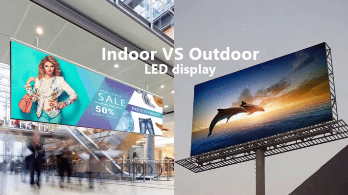 ความแตกต่างระหว่างจอ indoorและจอoutdoor