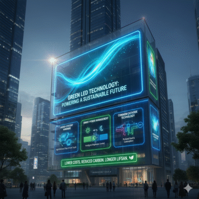 เทรนด์จอ LED ประหยัดพลังงาน เพื่อความยั่งยืน (Green Technology)