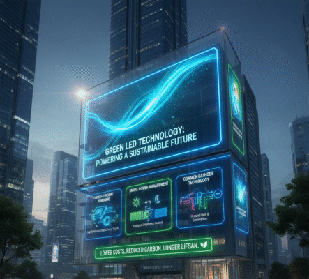 เทรนด์จอ LED ประหยัดพลังงาน เพื่อความยั่งยืน (Green Technology)