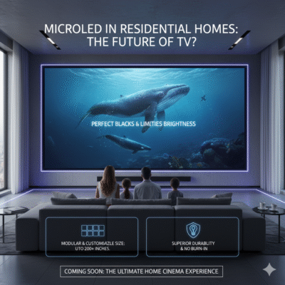 จอ LED จะเข้ามามีบทบาทในบ้านพักอาศัย (Residential) ได้หรือไม่?
