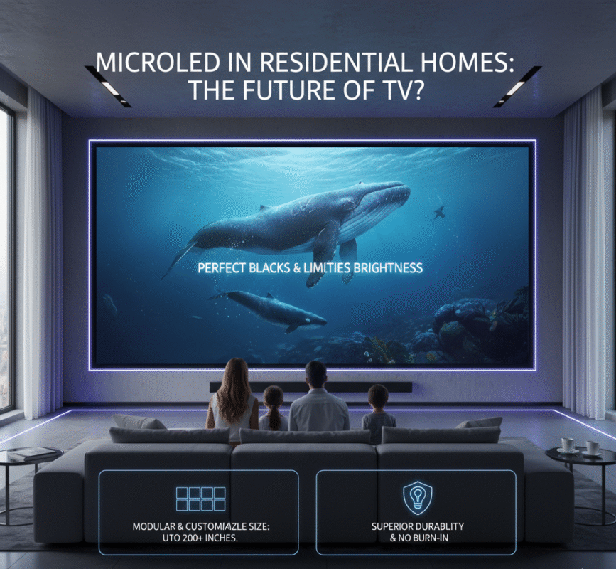 จอ LED จะเข้ามามีบทบาทในบ้านพักอาศัย (Residential) ได้หรือไม่?