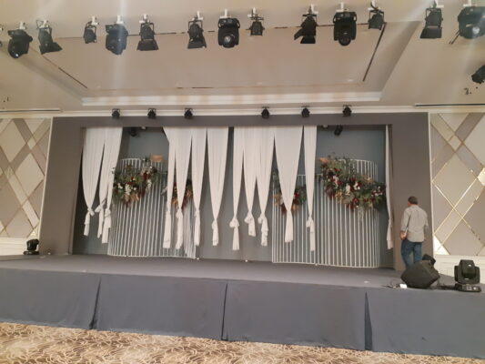 ผลงานติดตั้งจอ LED งานแต่งงาน ณ โรงแรม The Pago Phuket โดย Zeus Corp